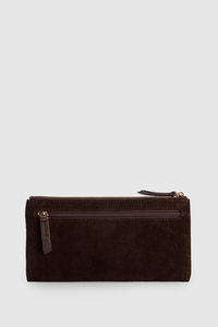 Emmy Suede Leather Medium Wallet