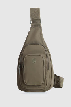 Gia Multi Pocket Nylon Sling Bag