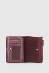 Maya Leather Small Wallet
