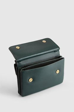RFID Maya Leather Small Crossbody
