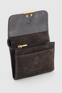 RFID Thea Suede Small Wallet