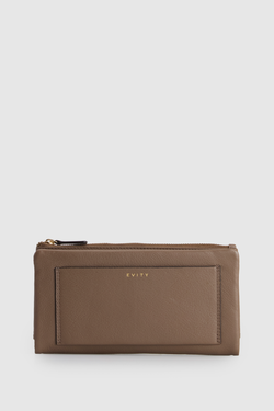 RFID Daisy Leather Large Wallet