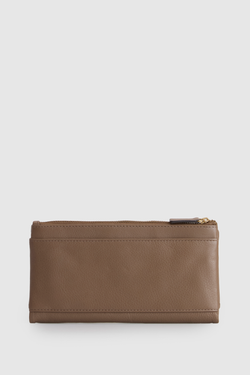 RFID Daisy Leather Large Wallet