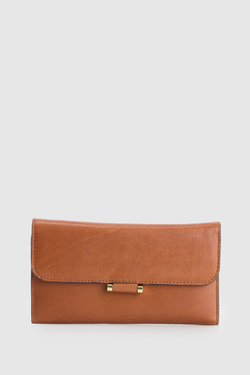 RFID Iris Leather Large Wallet