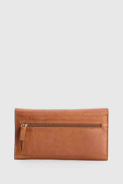 RFID Iris Leather Large Wallet