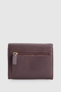 Iris Leather Small Wallet