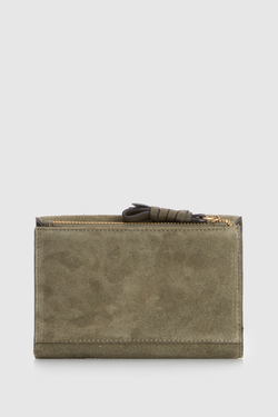 RFID Thea Suede Medium Wallet