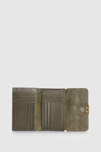 Thea Suede Medium Wallet
