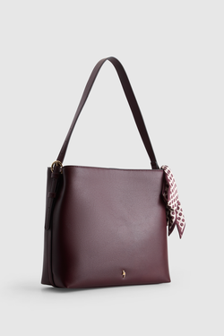 Scarf Hobo Tote Bag