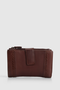 Ava Leather Medium Tab Wallet