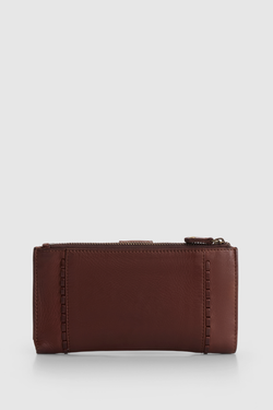 Ava Leather Large Tab Wallet