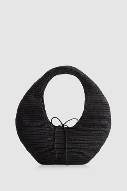Clara Raffia Shoulder Bag