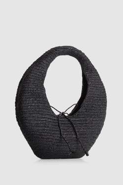 Clara Raffia Shoulder Bag