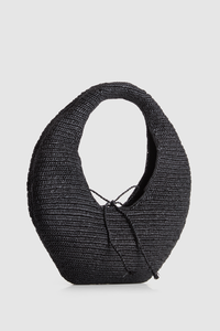 Clara Raffia Shoulder Bag