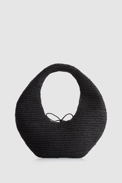 Clara Raffia Shoulder Bag