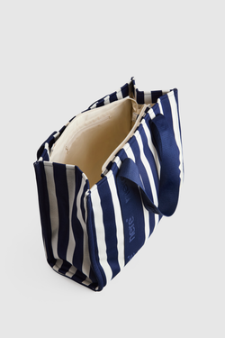 Stori Knit Stripe Tote Bag