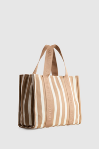 Stori Knit Stripe Tote Bag