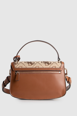 Audrey Logo Flapover Crossobdy Bag
