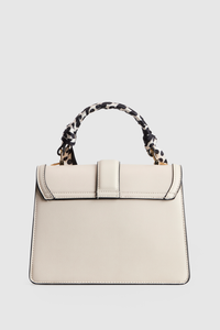 Scarf Top Handle Bag