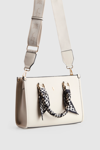 Small Tote Bag With Scarf