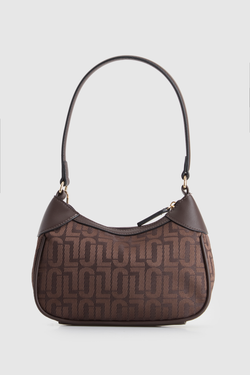 Logo Jacquard Shoulder Bag