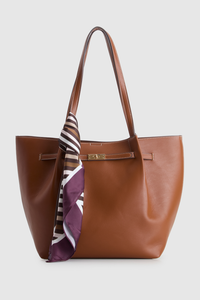 Lottie Belted Scarf Tote Bag