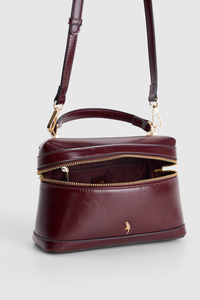 Cleo Vanity Top Handle Bag