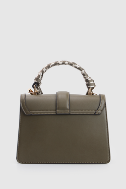 Scarf Top Handle Bag