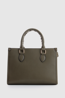 Small Tote Bag With Scarf