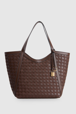 Freya Weave Large Tote Bag
