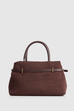 Lana Suede Small Tote Bag