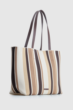 Immy Stripe Tote Bag