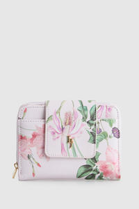 Iris Floral Small Tab Wallet
