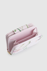 Iris Floral Small Tab Wallet