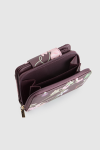Iris Floral Small Tab Wallet