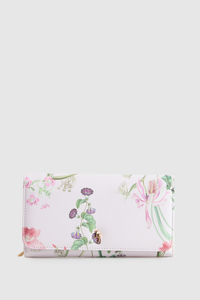 Iris Floral Large Wallet