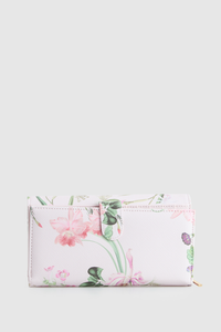 Iris Floral Large Wallet