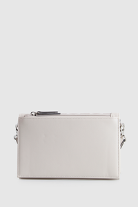 Jacquard Flap Crossbody Bag