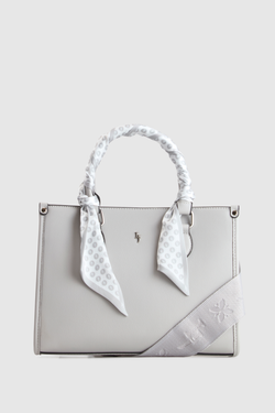 Small Tote Bag With Scarf