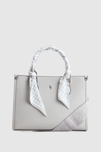 Small Tote Bag With Scarf