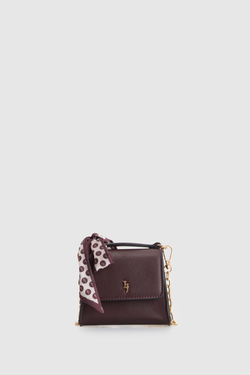 Micro Scarf Top Handle Bag