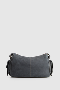 Narda Leather Pocket Crossbody Bag