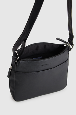 Zip Expandable Crossbody Bag