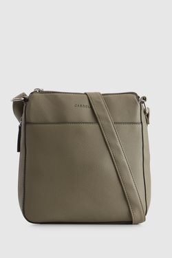 Zip Expandable Crossbody Bag