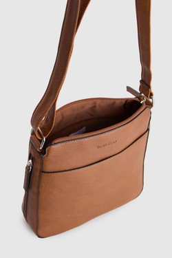 Zip Expandable Crossbody Bag