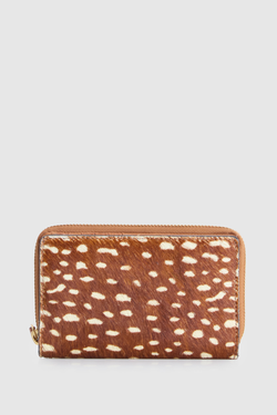 Willow Leather Hair-On Deer Print