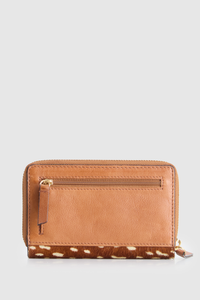 Willow Leather Hair-On Deer Print