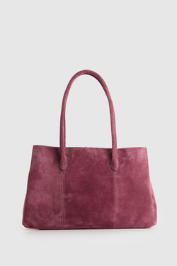 Noemie Leather Suede Tote Bag