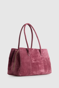 Noemie Leather Suede Tote Bag