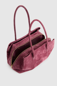 Noemie Leather Suede Tote Bag